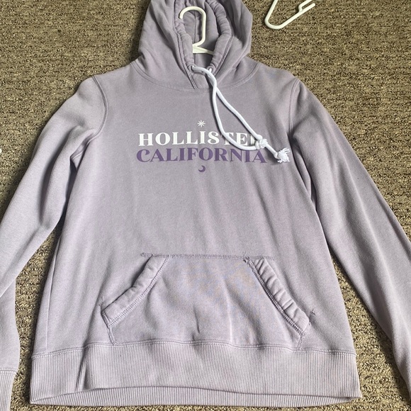 Hollister Purple Hoodie - Picture 1 of 3